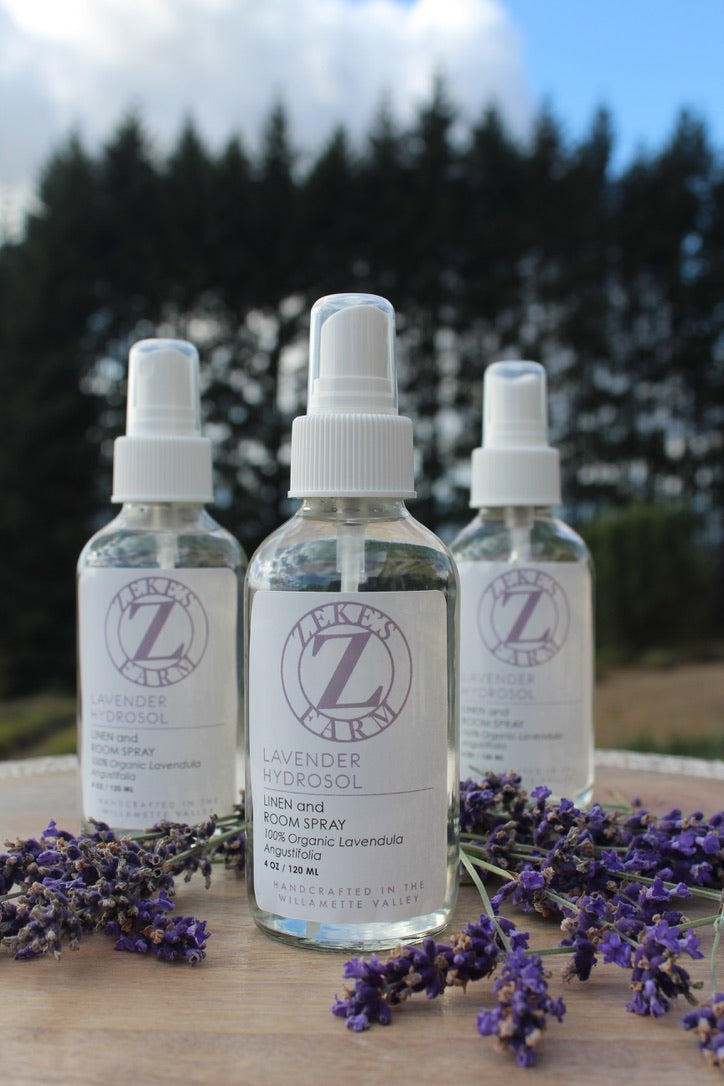 Lavender Hydrosol Linen and Room Spray